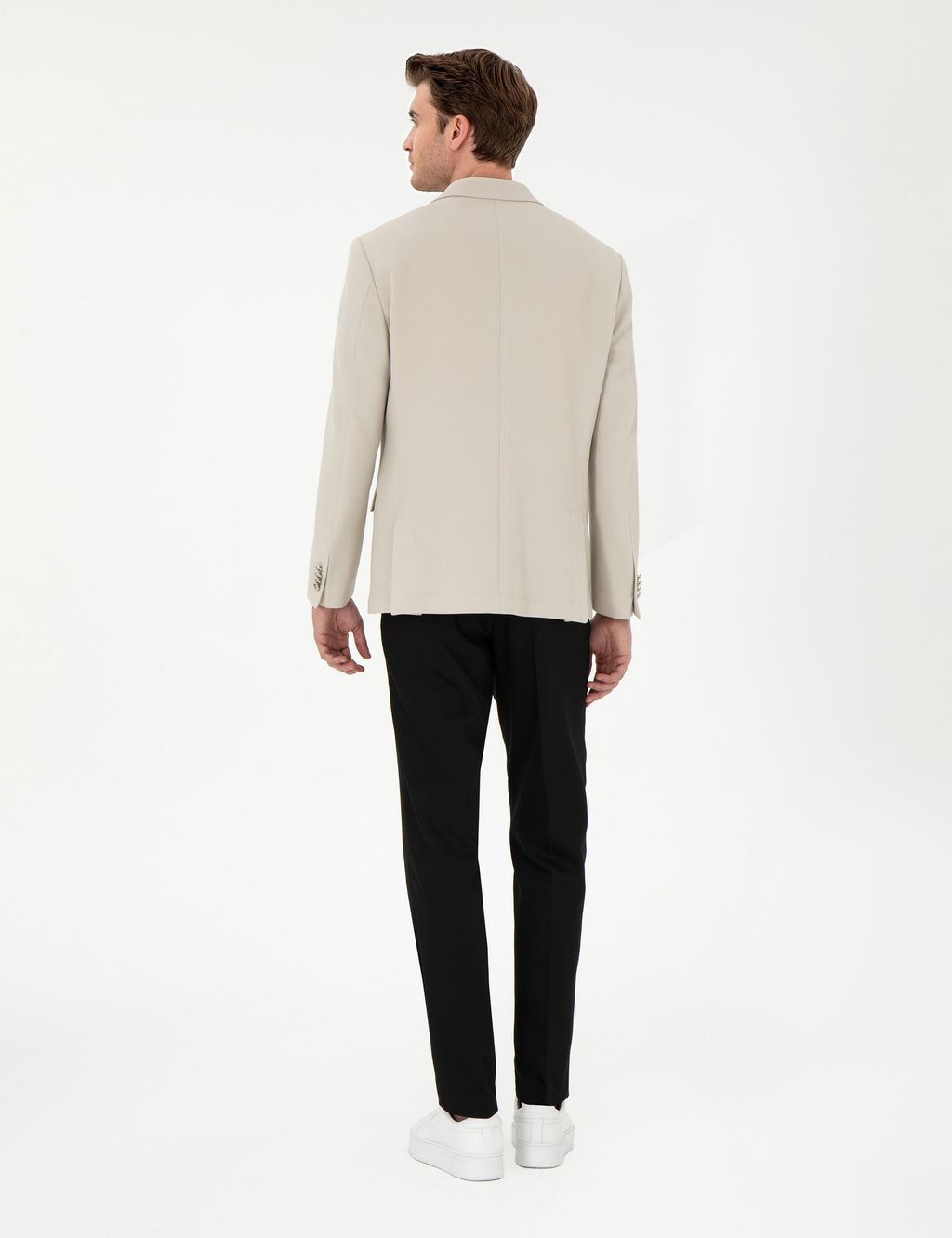 Siyah Slim Fit Kuma_ Pantolon - Pierre cardin фото 4