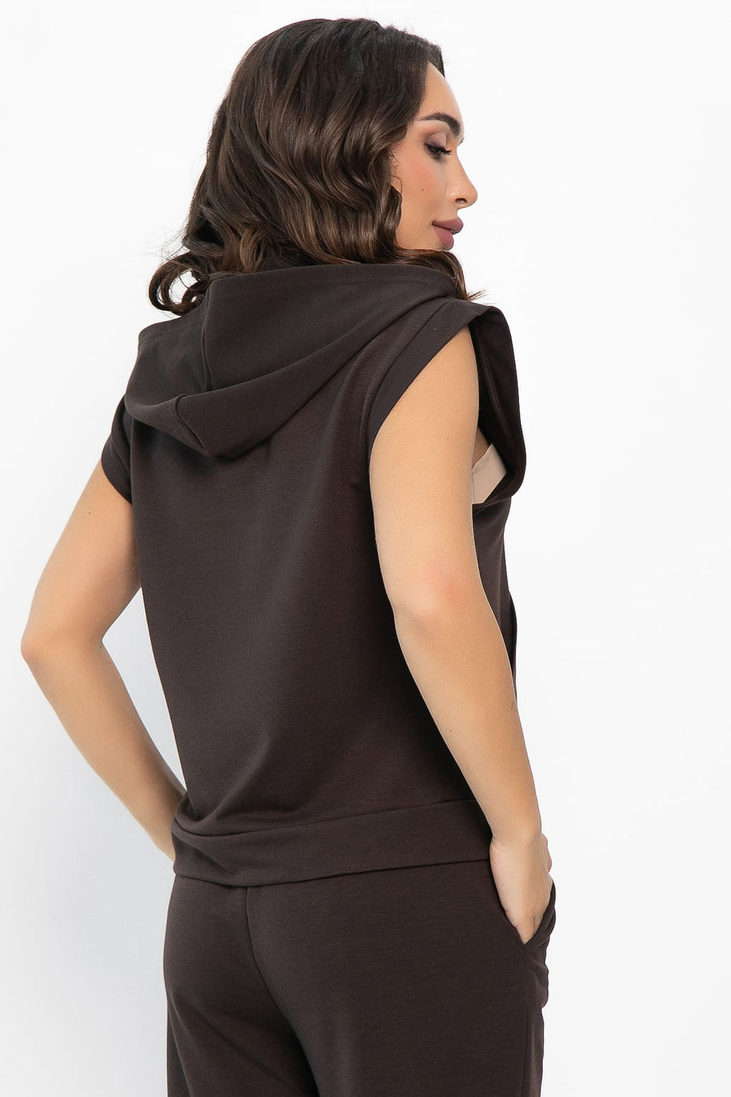 Жилет Хэрис (горький шоколад) Б14141-25М - Lt collection фото 7