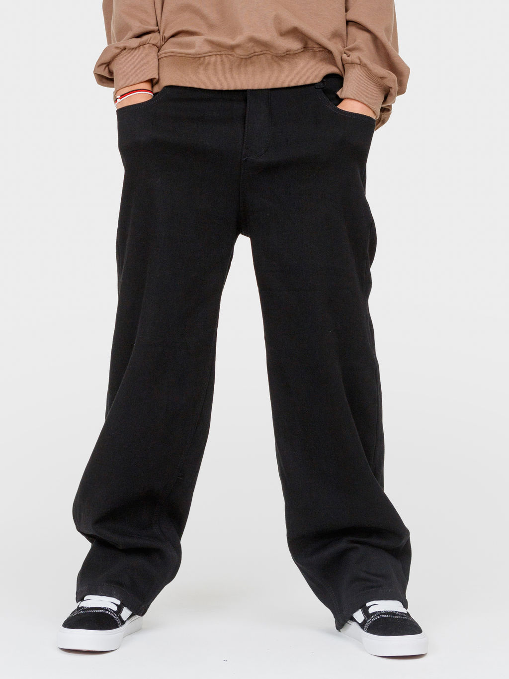 Джинсы-багги утеплённые для мальчиков - Синий мир фото 7