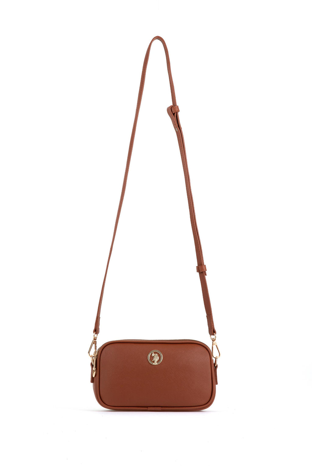 Женская светло-коричневая сумка через плечо Неожиданная скидка в корзине - U.s. polo assn фото 6