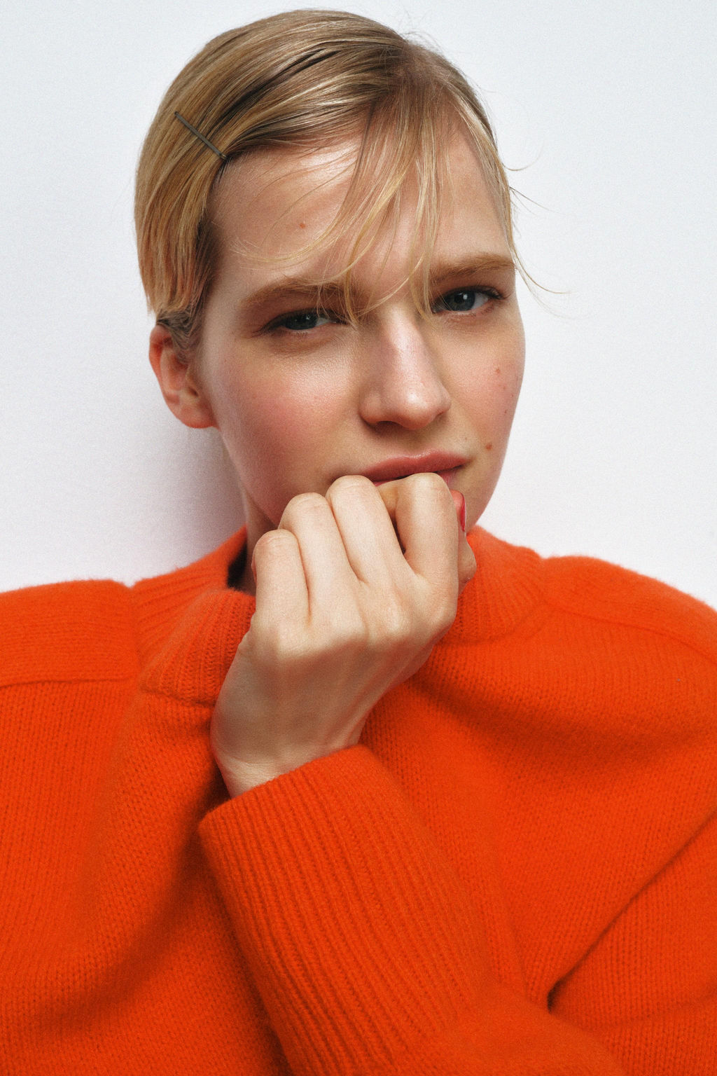 100% WOOL JUMPER WITH SHOULDER PADS - Zara фото 10