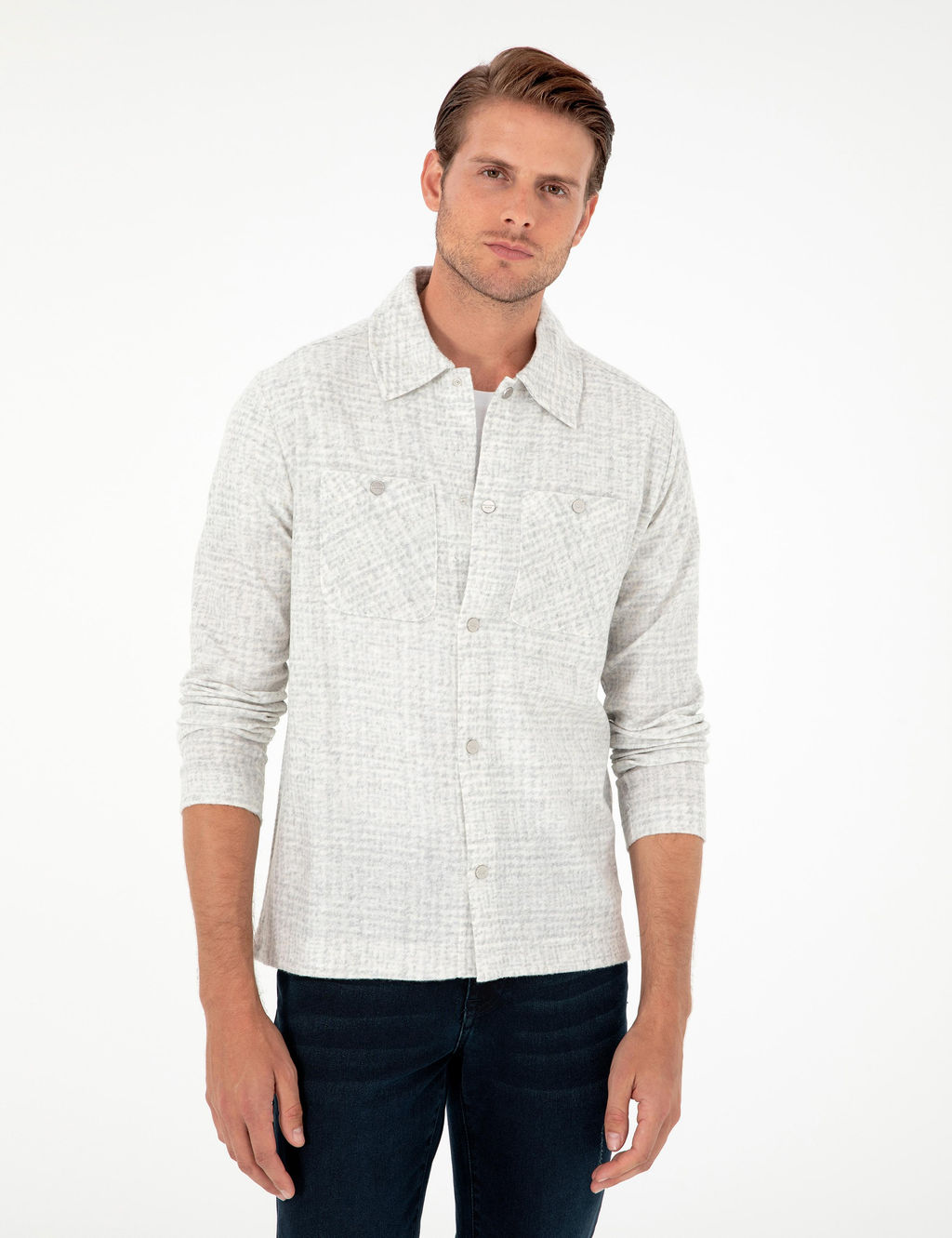 A__k Gri Regular Fit _rme G_mlek - Pierre cardin фото 3