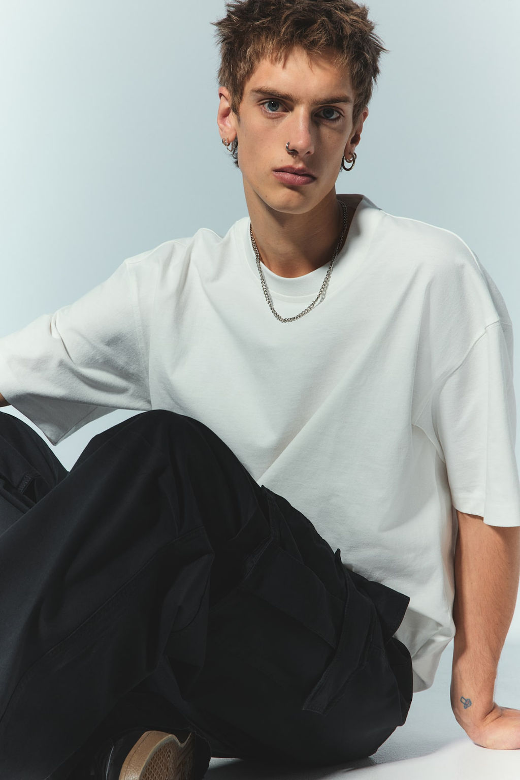 Pantalon cargo Relaxed Fit - H&m фото 3