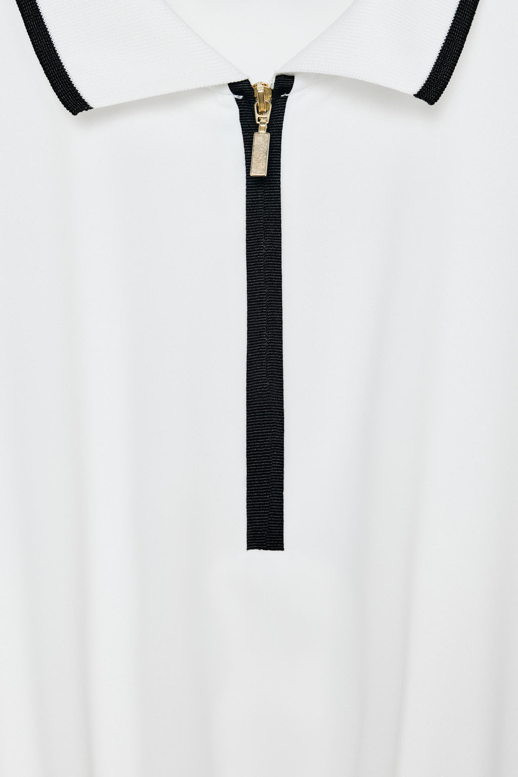 VESTIDO MIDI COMBINADO PLISADO / Blanco - Zara фото 11