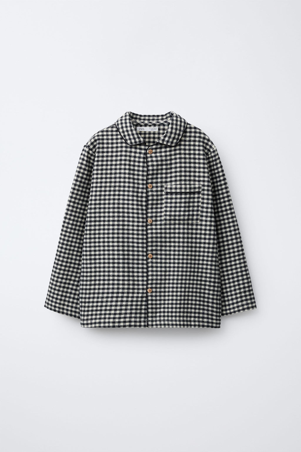 AGES 6-14 / GINGHAM PYJAMAS - Zara фото 2