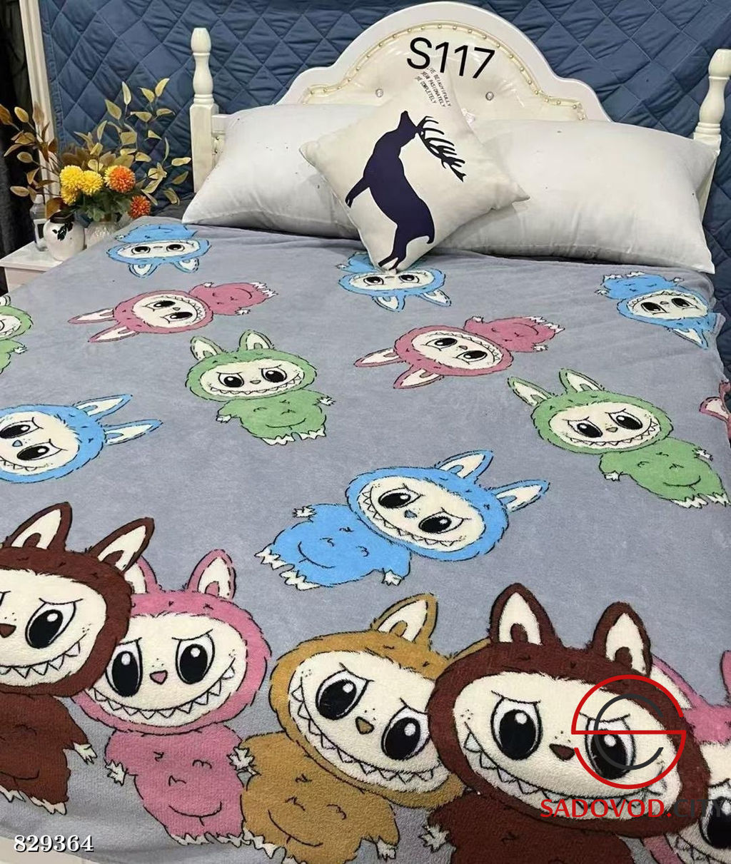 Плед с рисунком детский