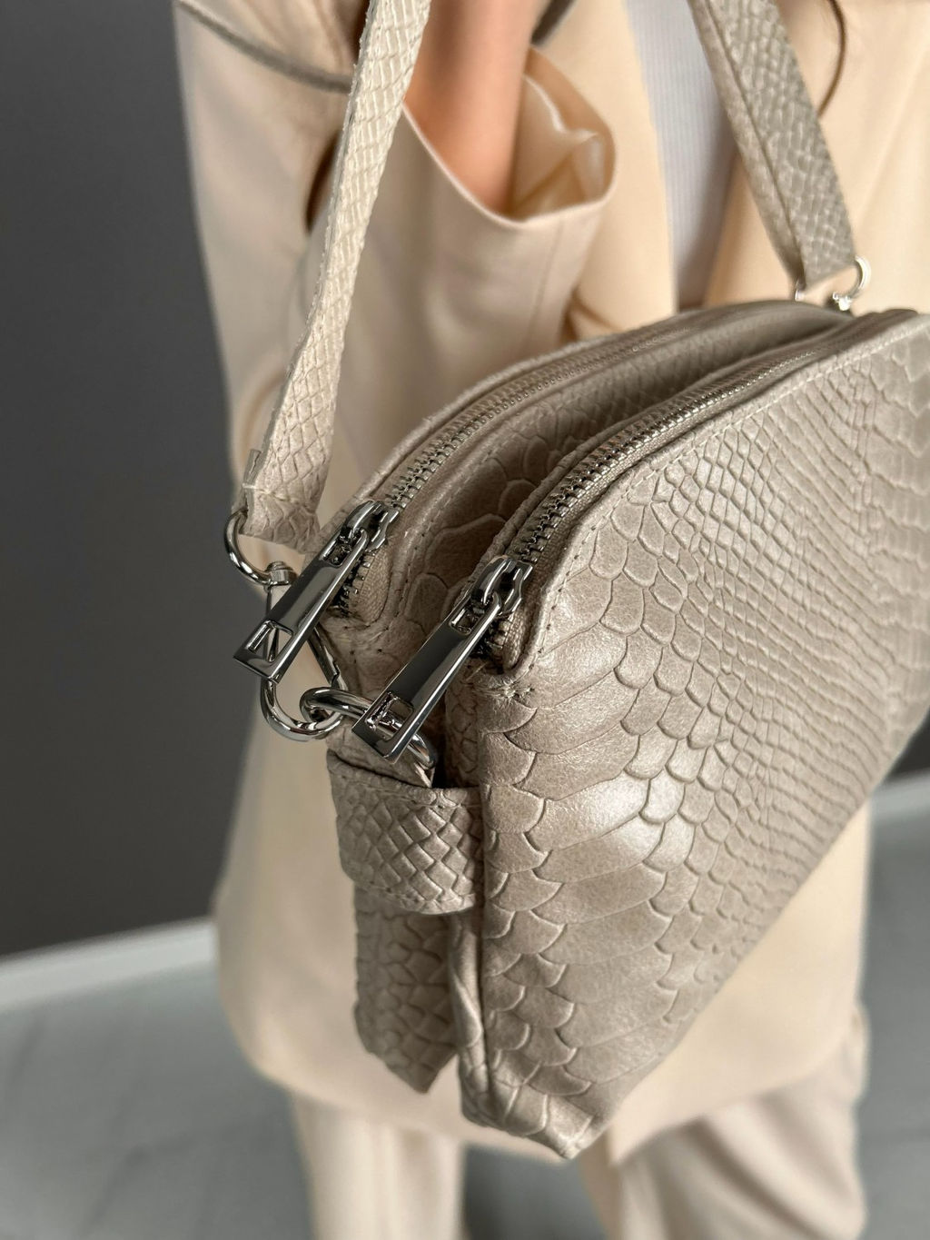 Сумка женская из телячьей кожи