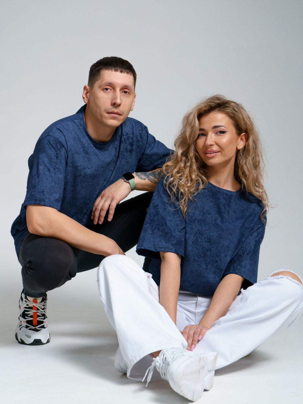 867 Футболка "Синий"