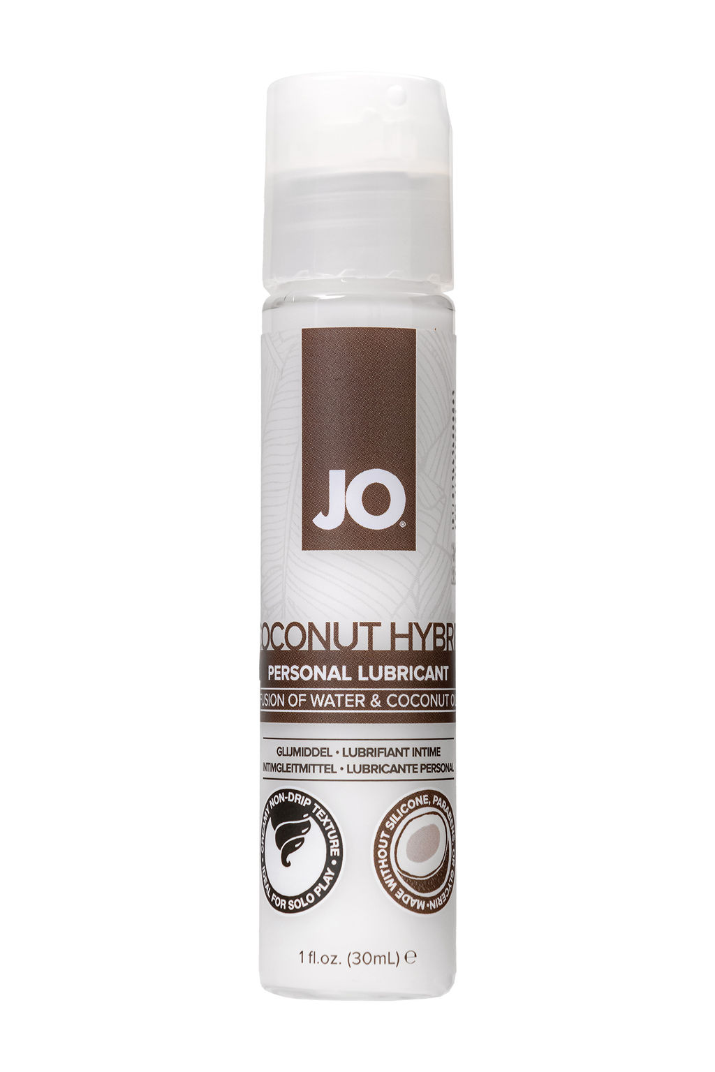 Гибридный лубрикант на основе воды и кокосового масла JO Coconut Hybrid, 30 мл