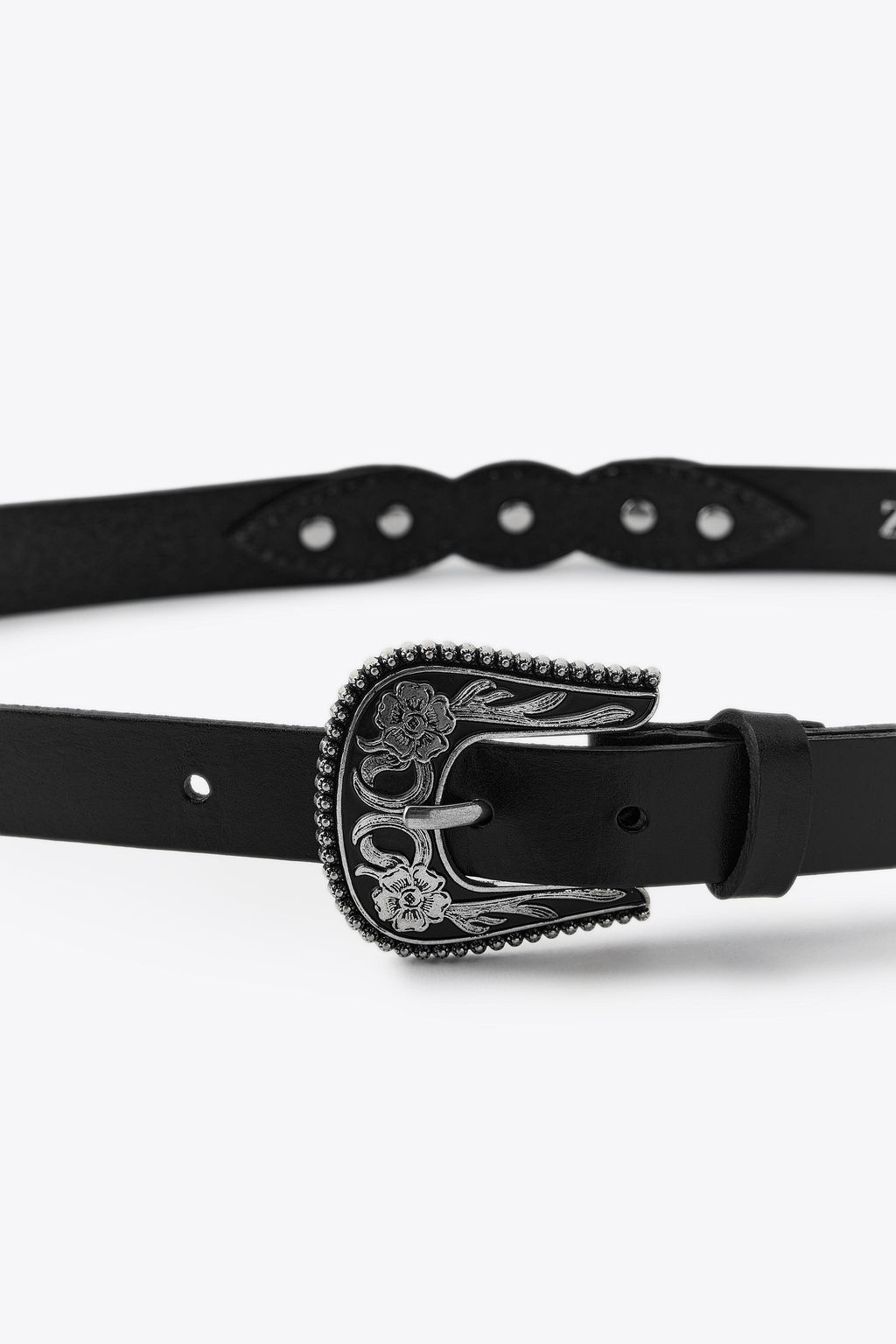 COWBOY LEATHER BELT - Zara фото 4