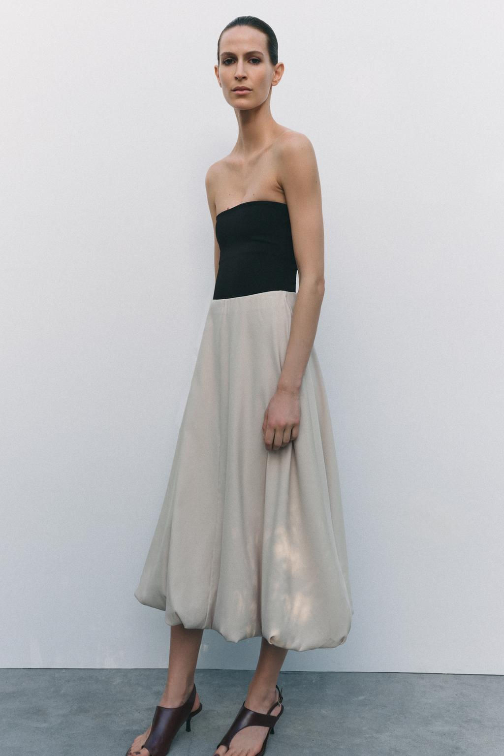 STRETCH BANDEAU BODYSUIT - Zara фото 2