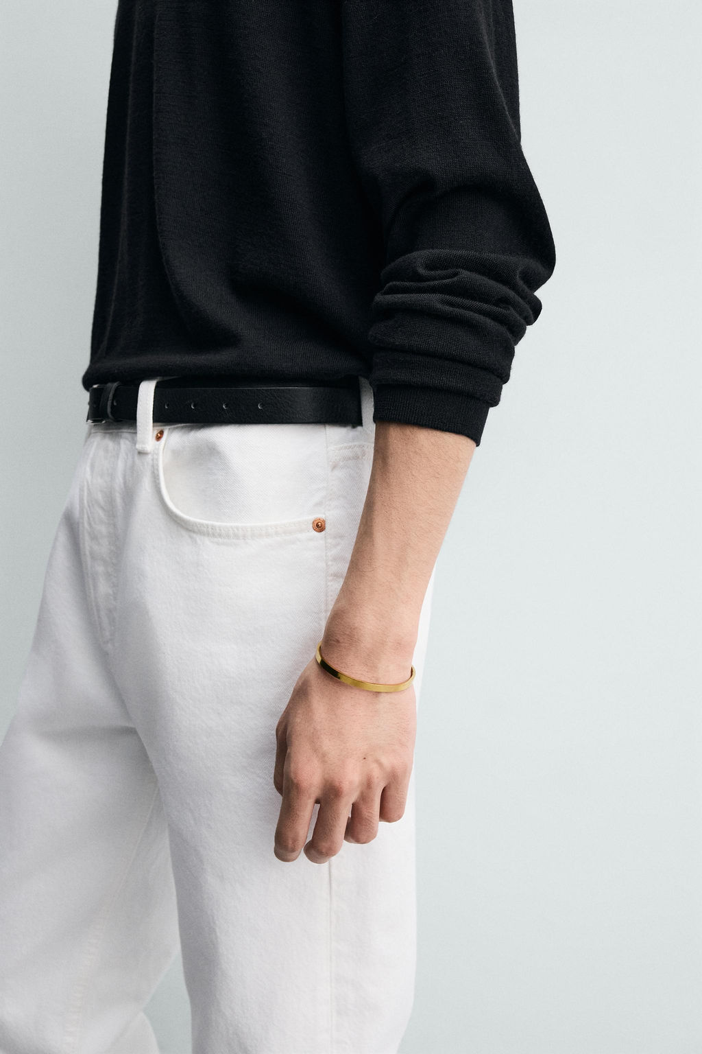 PULSERA R?GIDA ACERO INOXIDABLE / Oro - Zara фото 2