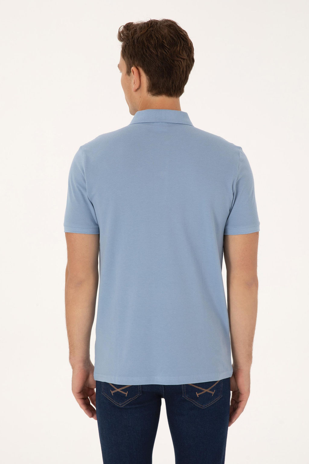 Erkek A__k Mavi Ti__rt - U.s. polo assn фото 5