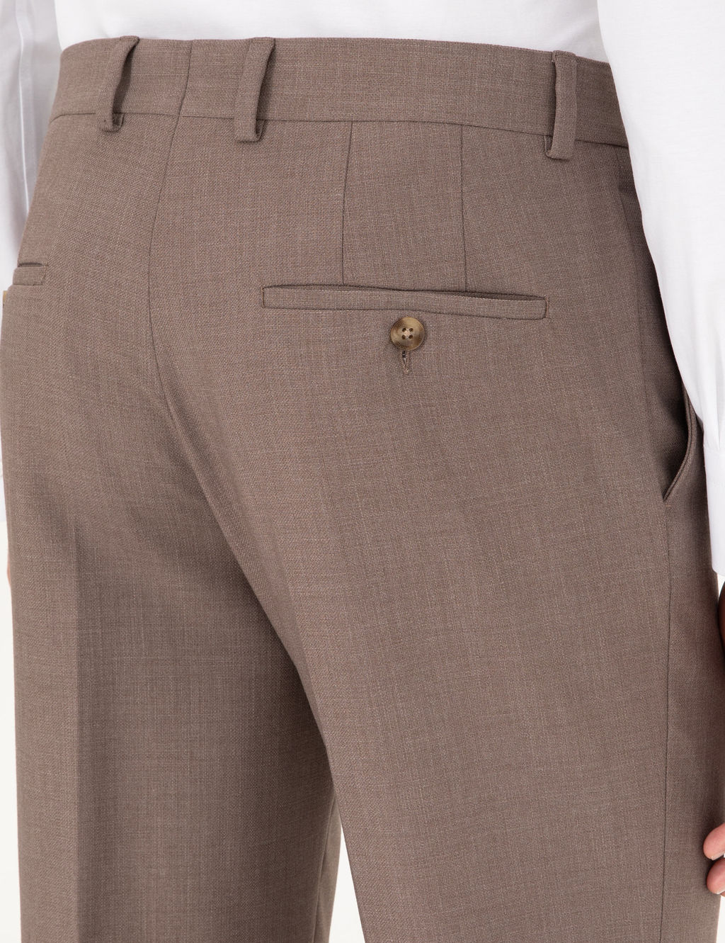 A__k Kahverengi Ex. Slim Fit Kuma_ Pantolon