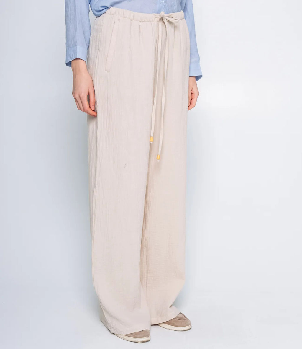 Брюки #ОКТ095004, светло-бежевый - Dommod фото 3