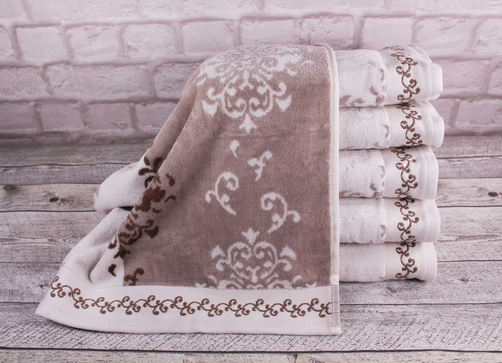 Полотенце OZDILEK EMILY (70*140) (6шт) кофейный