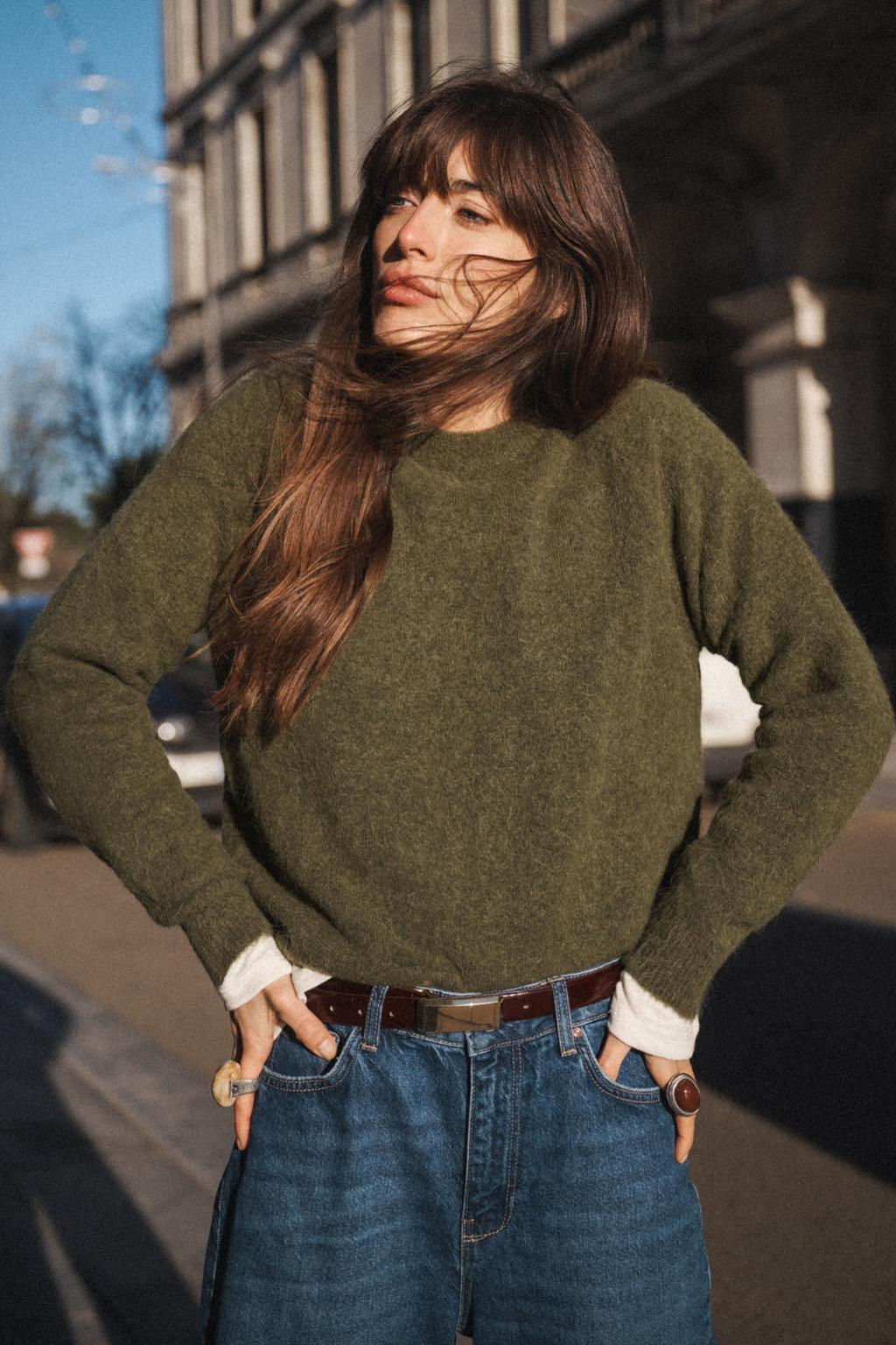 PLAIN KNIT SWEATER - Zara фото 11