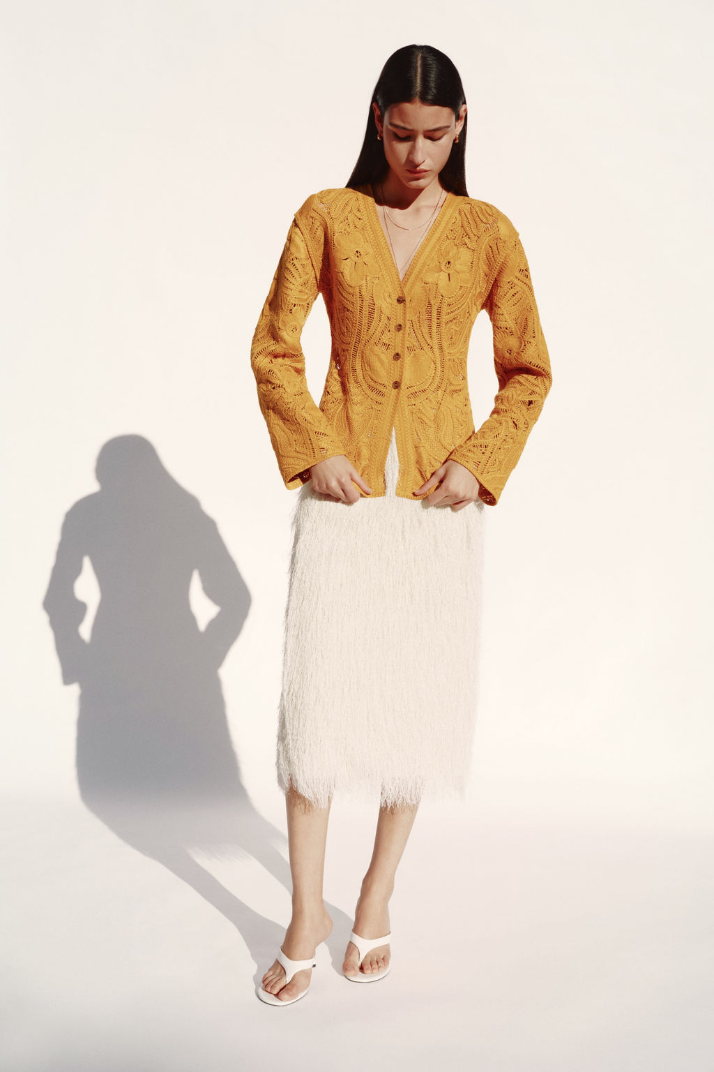 C?rdigan efecto crochet - H&m фото 3