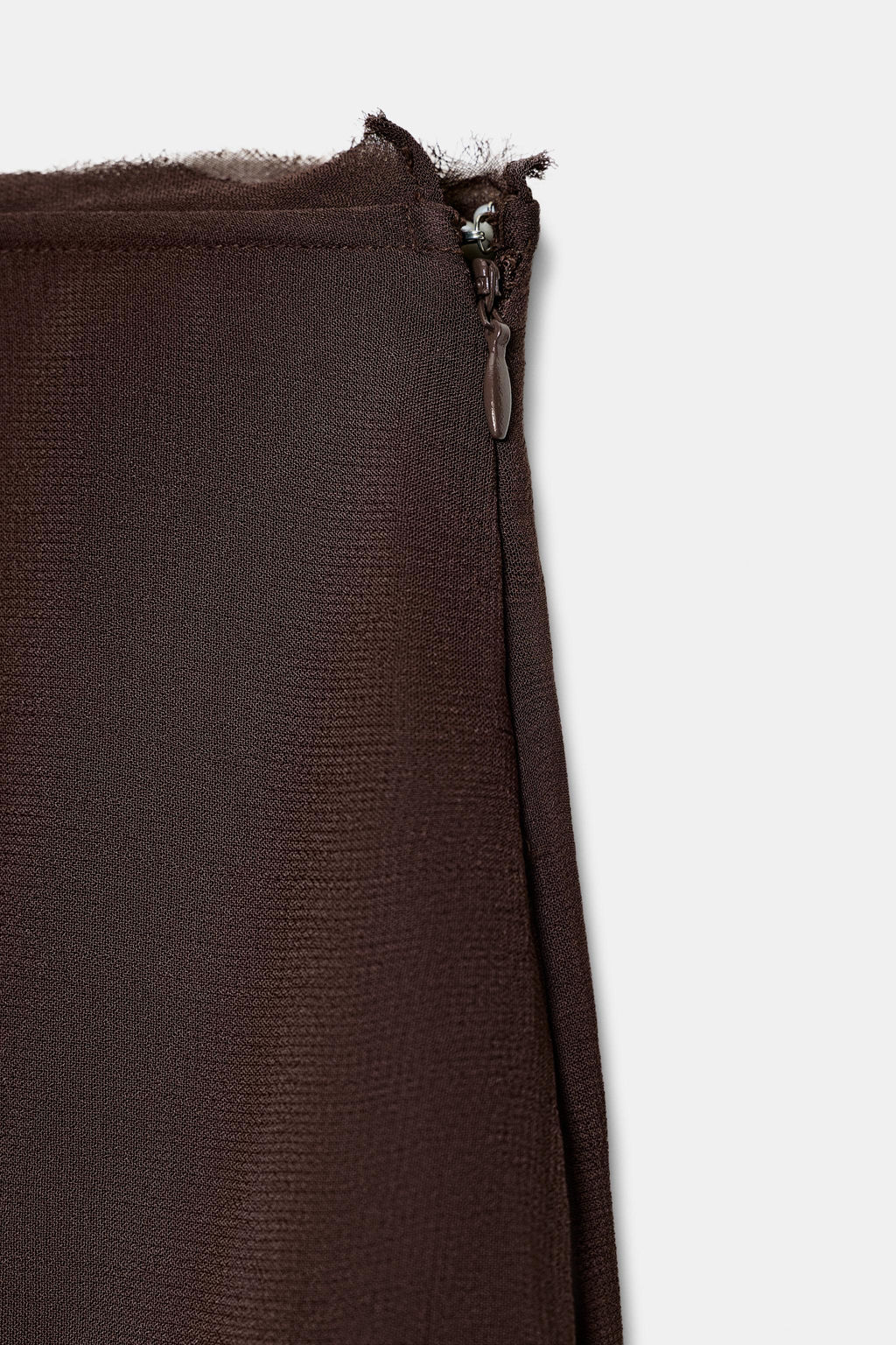 ZW COLLECTION BEADED RUFFLED SKIRT - Zara фото 8