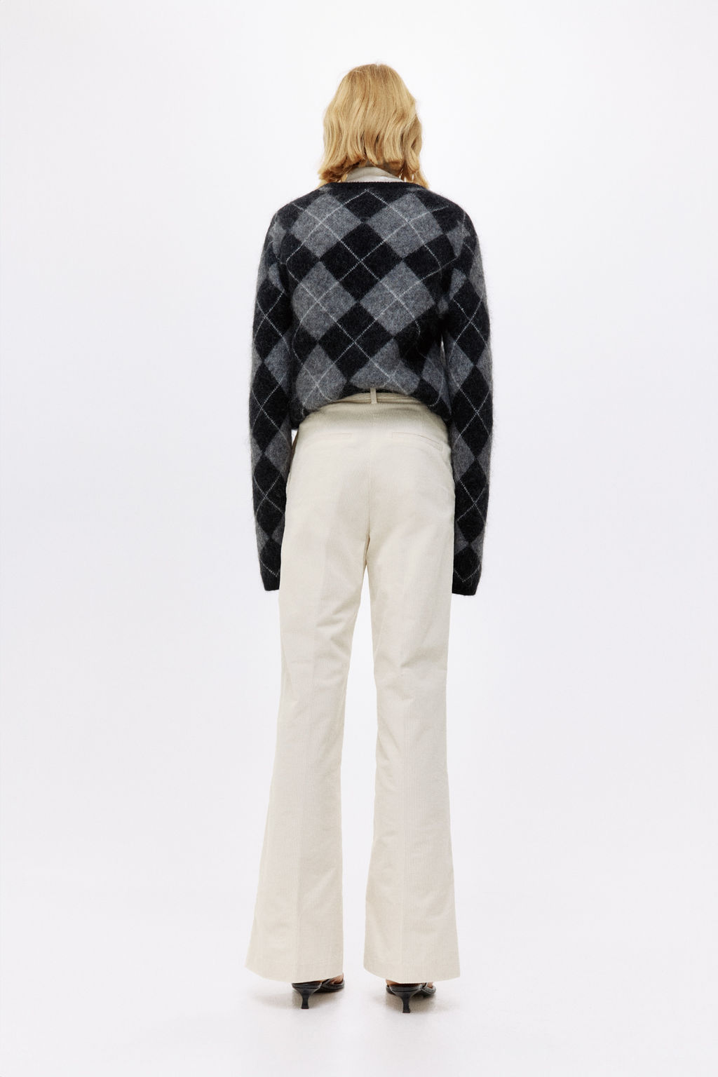 Pantal?n bootcut de pana - H&m фото 6