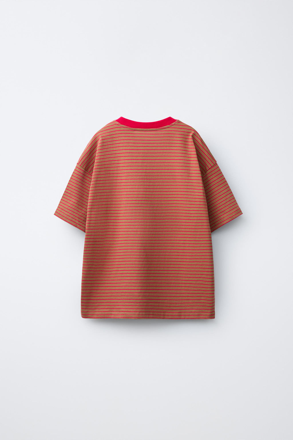 CAMISETA ESTAMPADO RAYAS PUKAS SURF / Marr?n