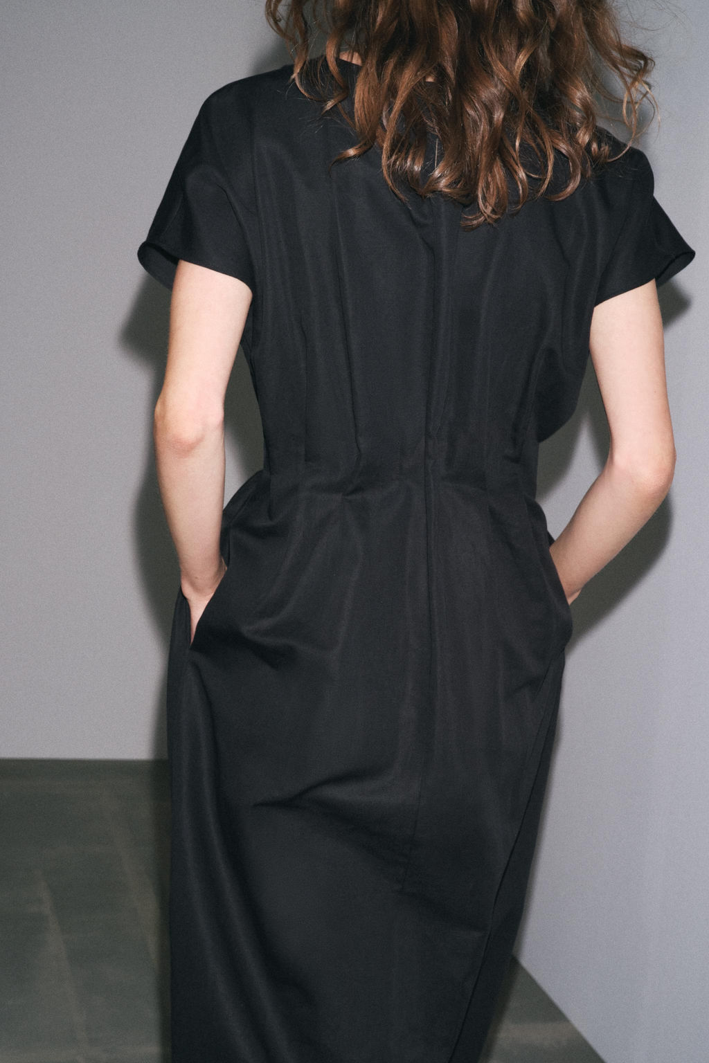 ZW COLLECTION PLEATED MIDI DRESS - Zara фото 25
