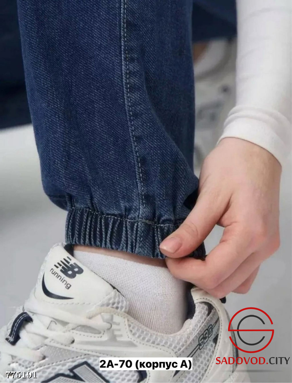 Джинсы на резинке женские - Bruno фото 4