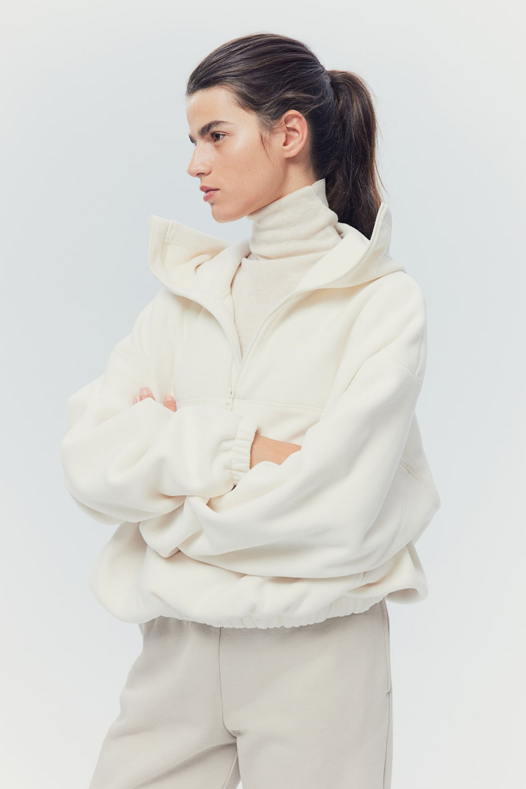 Sudadera de deporte oversize en DryMove - H&m фото 4