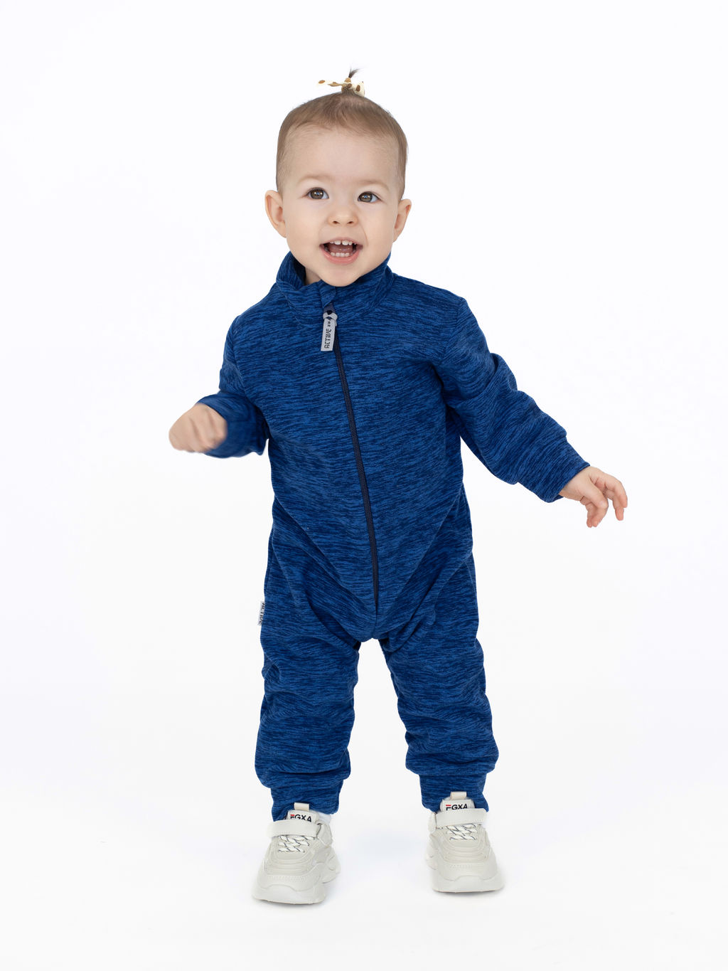 Комбинезон детский флисовый василек