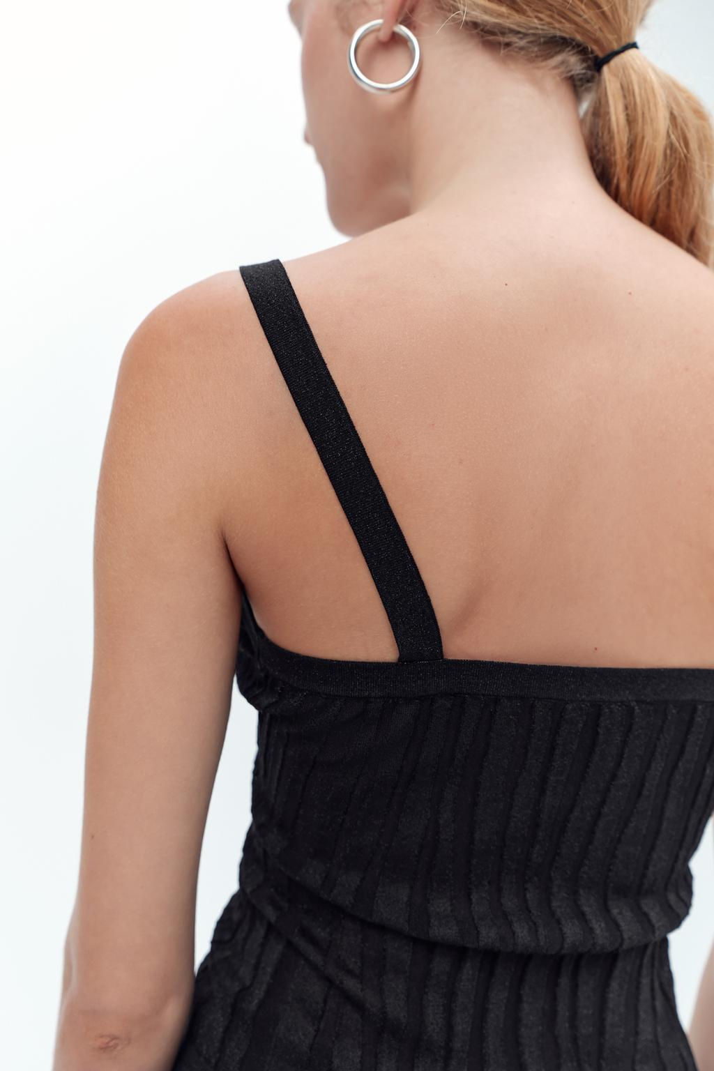 SPARKLY RIB KNIT TOP - Zara фото 2