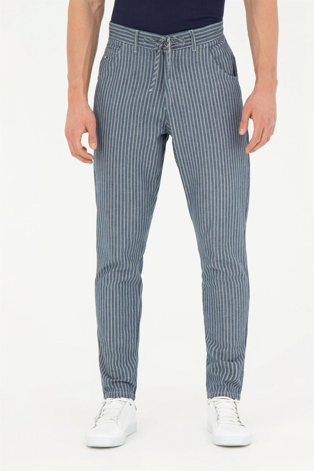 Мужские темно-синие джинсовые брюки - U.s. polo assn фото 2