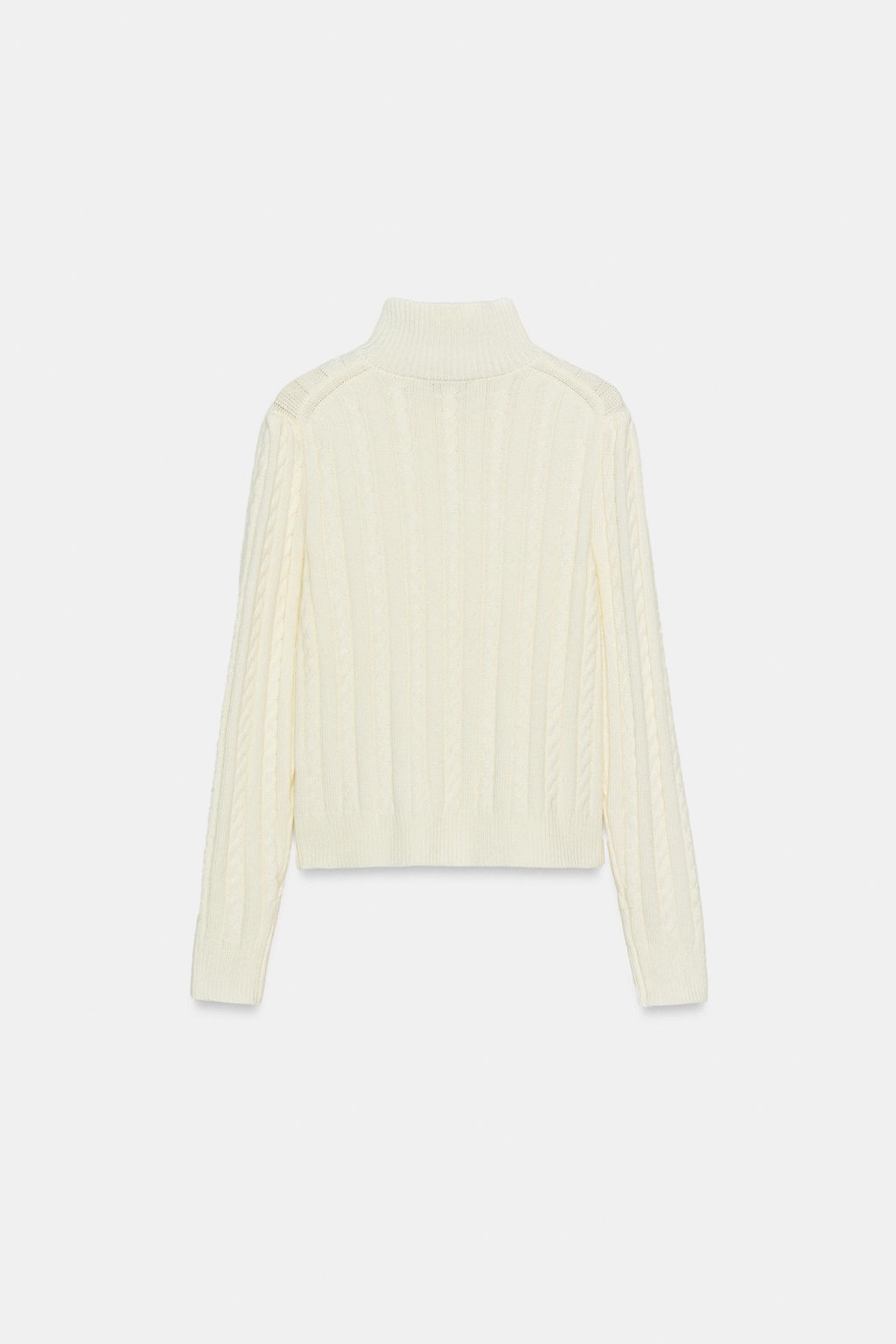 CABLE-KNIT CARDIGAN - Zara фото 13