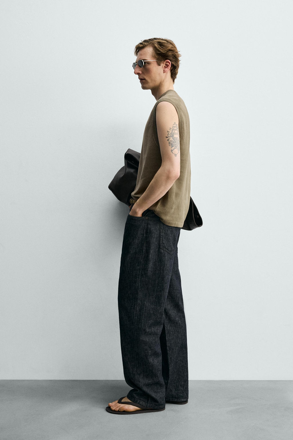 CHALECO PUNTO ESTRUCTURA / Oliva - Zara фото 4