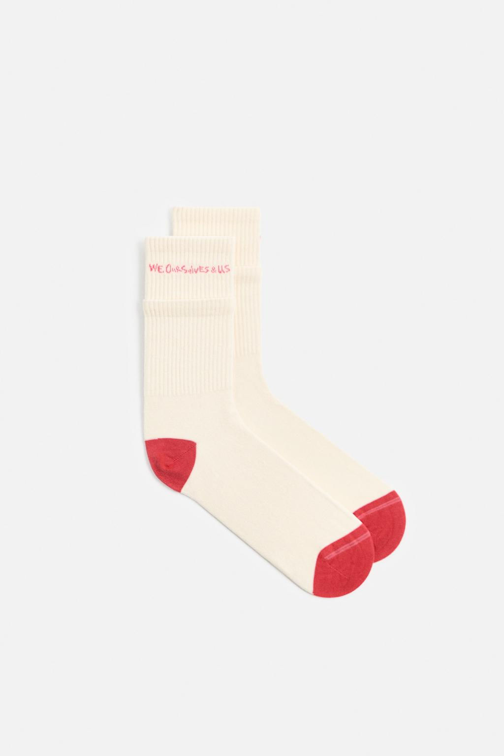 TEXT JACQUARD SOCKS - Zara фото 2