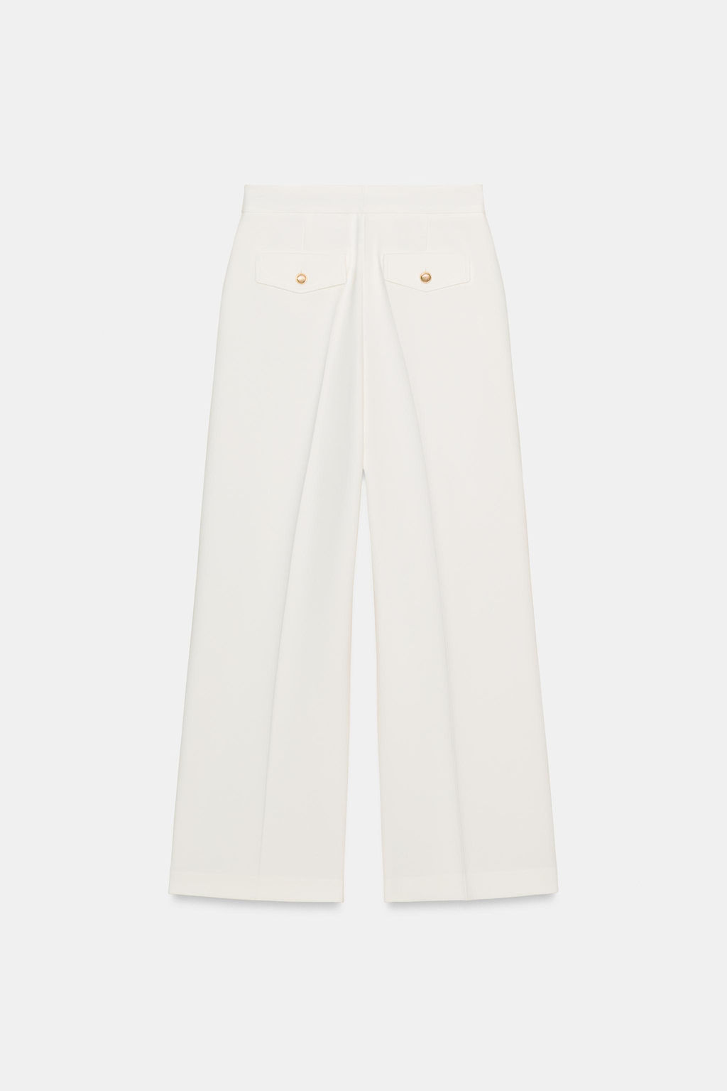WIDE-LEG TROUSERS WITH DARTS - Zara фото 12