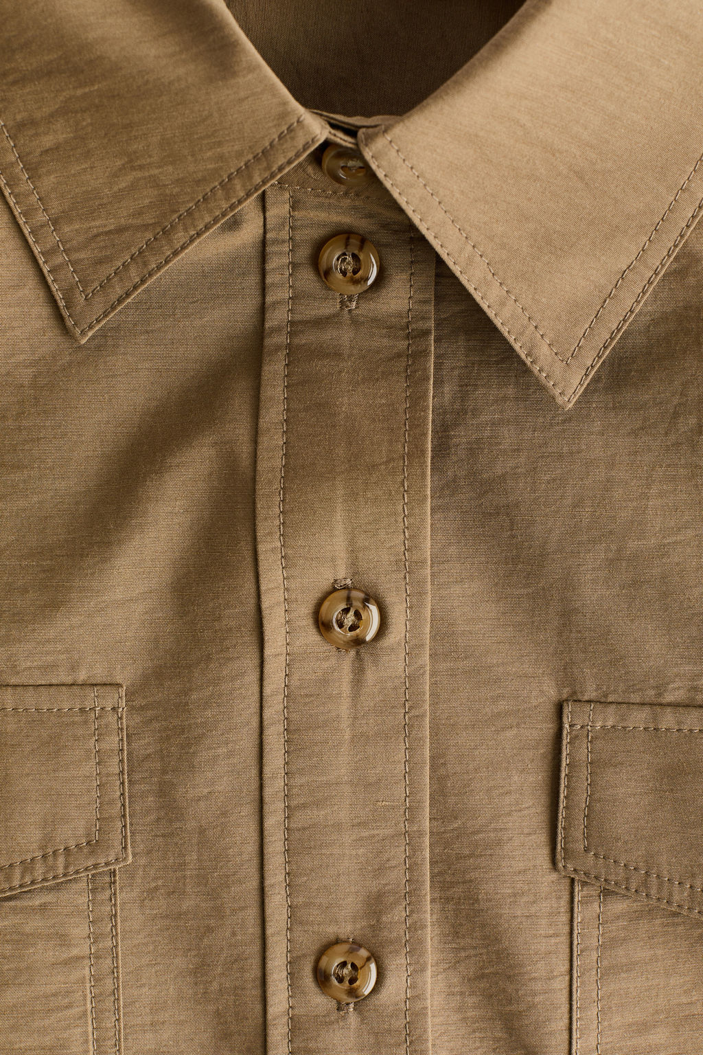 Camisa con cord?n de ajuste - H&m фото 8