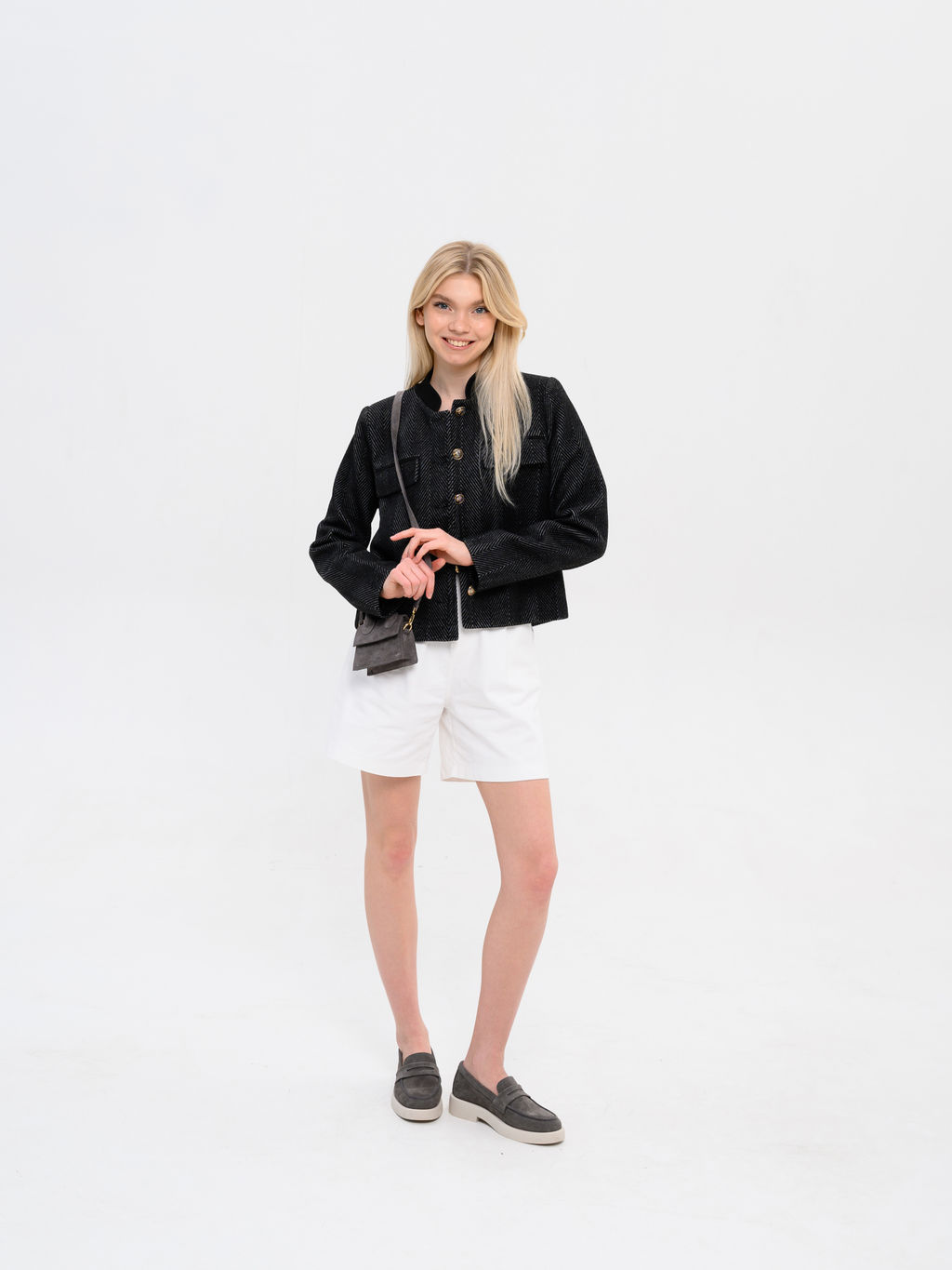 Лоферы туфли EDART 176.1593 be. Серый замок замша  фото 20