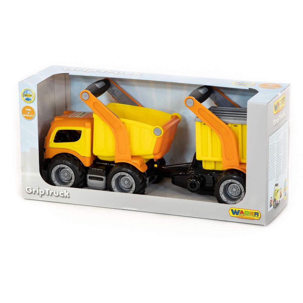 ГрипТрак, автомобиль-самосвал с полуприцепом (в коробке) - Полесье фото 7
