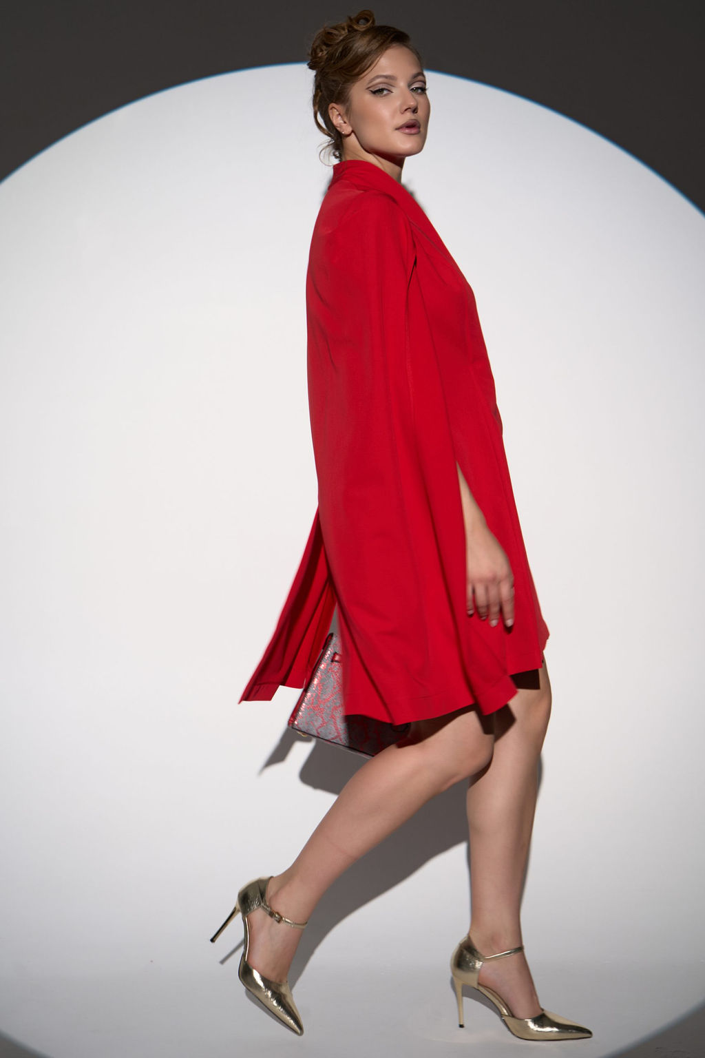 Платье Мариона (красный) - Эльза фото 10