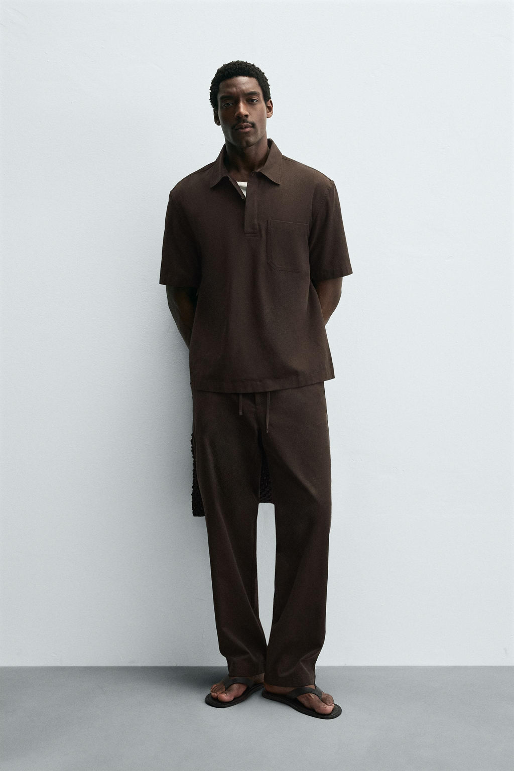 LYOCELL-COTTON TROUSERS