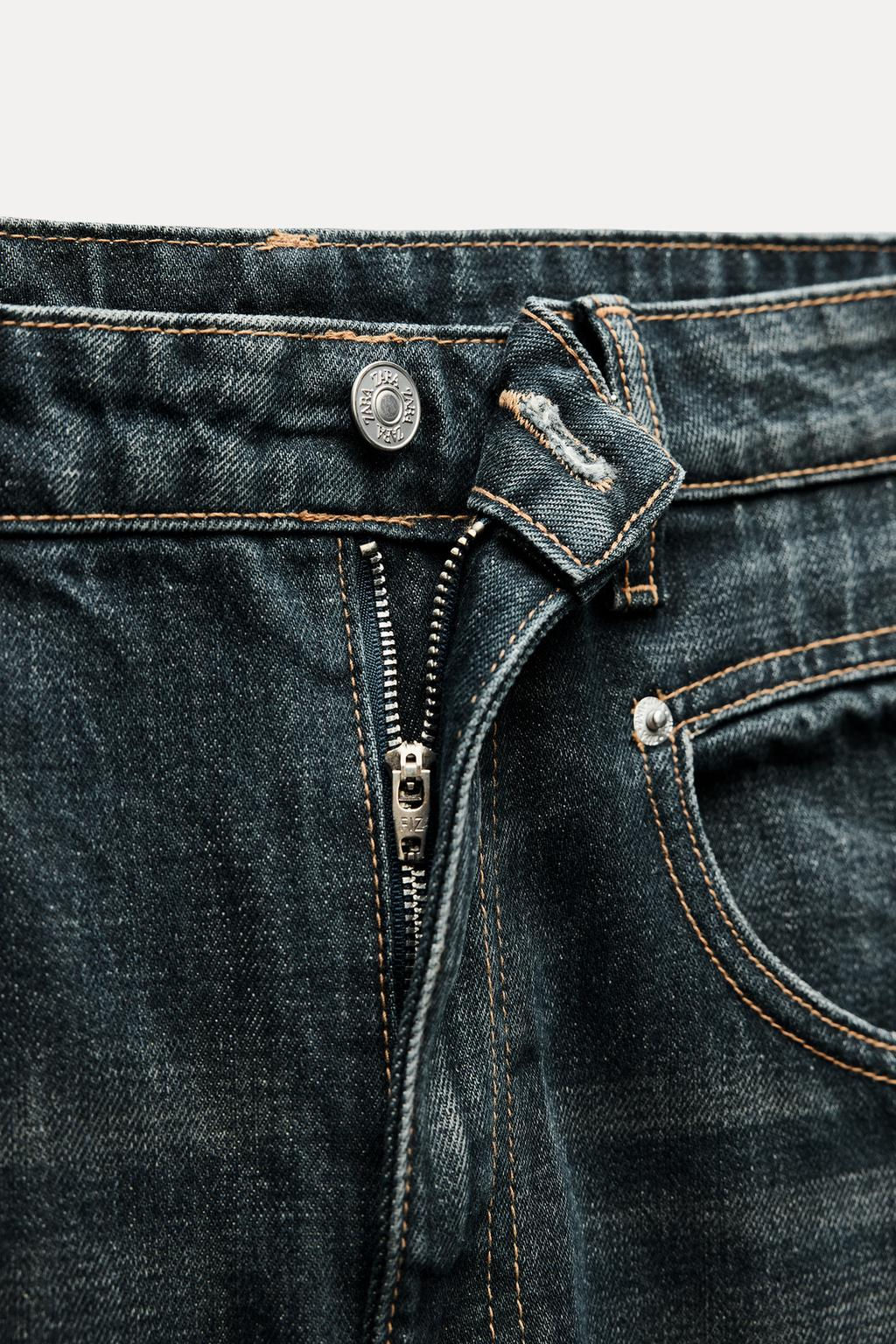 TRF BALLOON MID-RISE JEANS - Zara фото 12