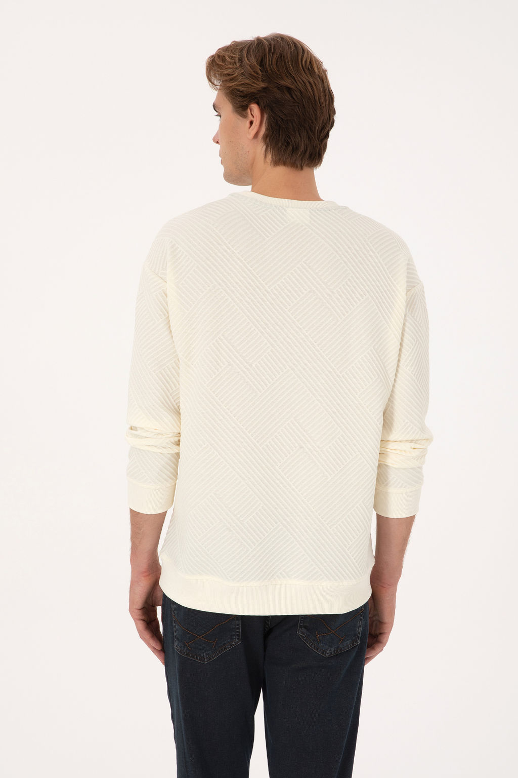 Erkek Krem Sweatshirt - U.s. polo assn фото 12