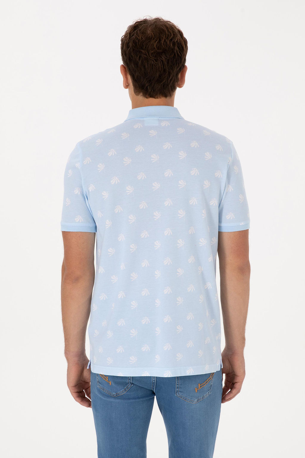 Erkek A__k Mavi Ti__rt - U.s. polo assn фото 5