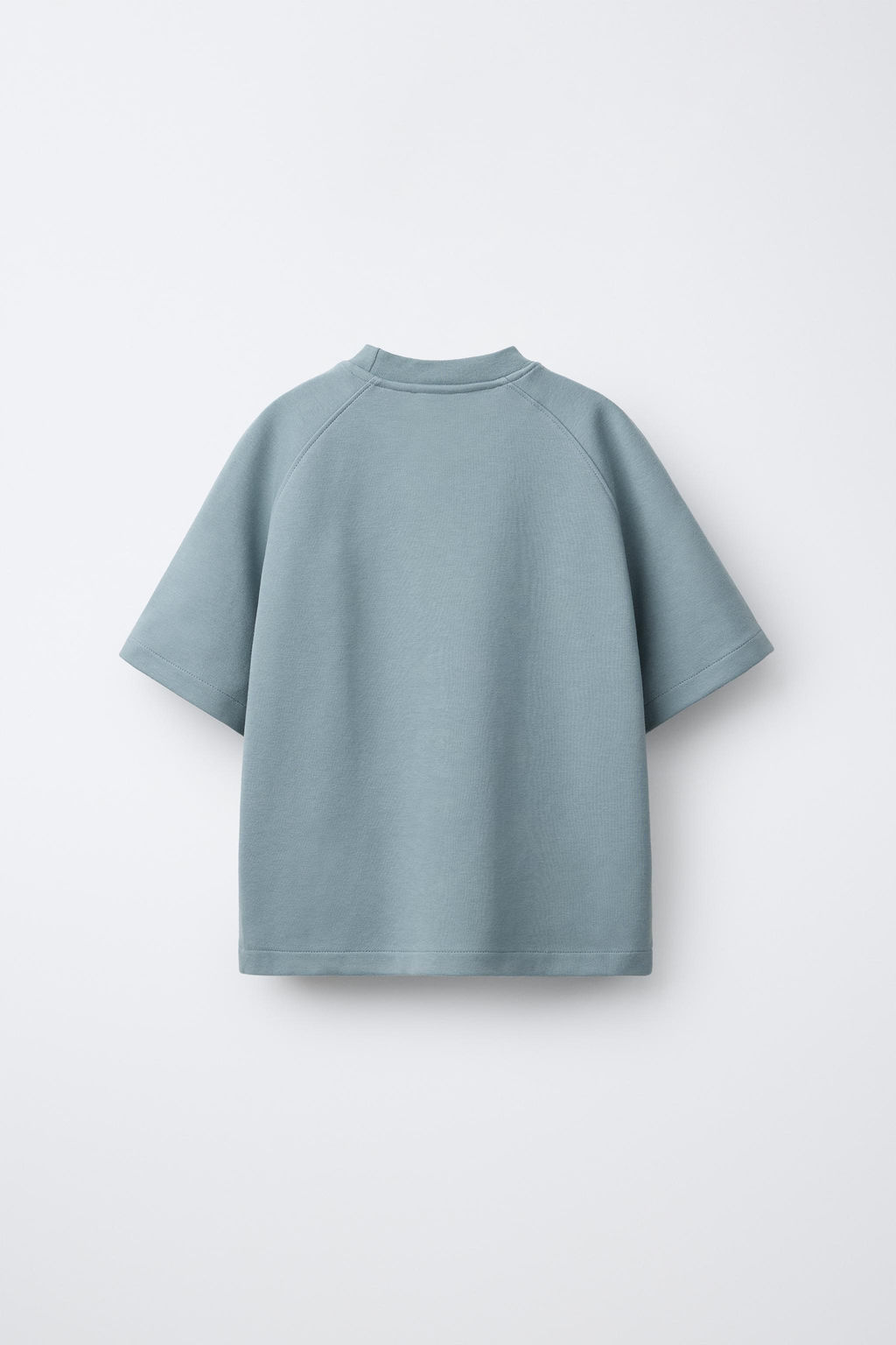 CONJUNTO CAMISETA Y BERMUDA INTERLOCK / Azul lavado - Zara фото 3