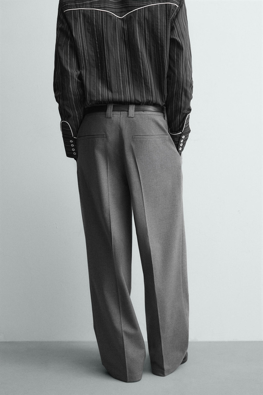 FLOWING WIDE-LEG TROUSERS - Zara фото 3