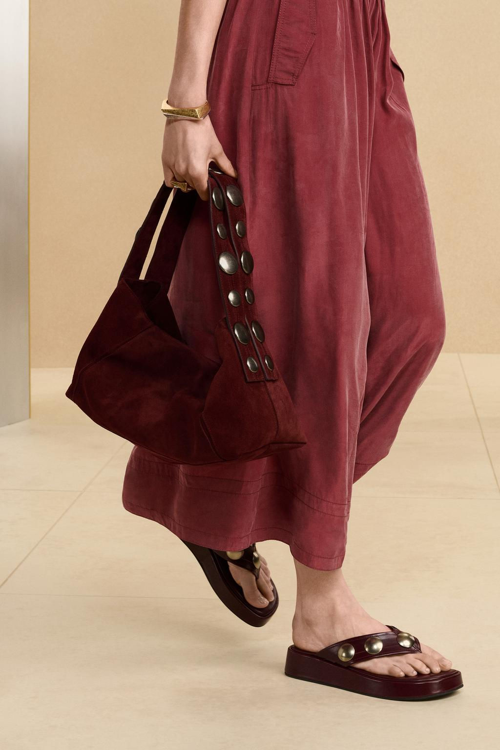 LTHR STDD BWLNG BG 14 - Zara фото 2