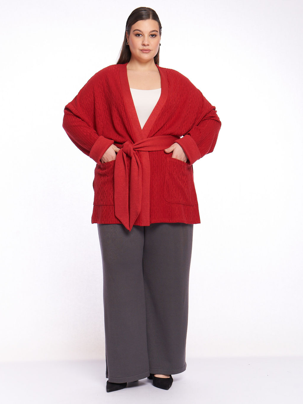 Кардиган вязаный KA07108KOS34