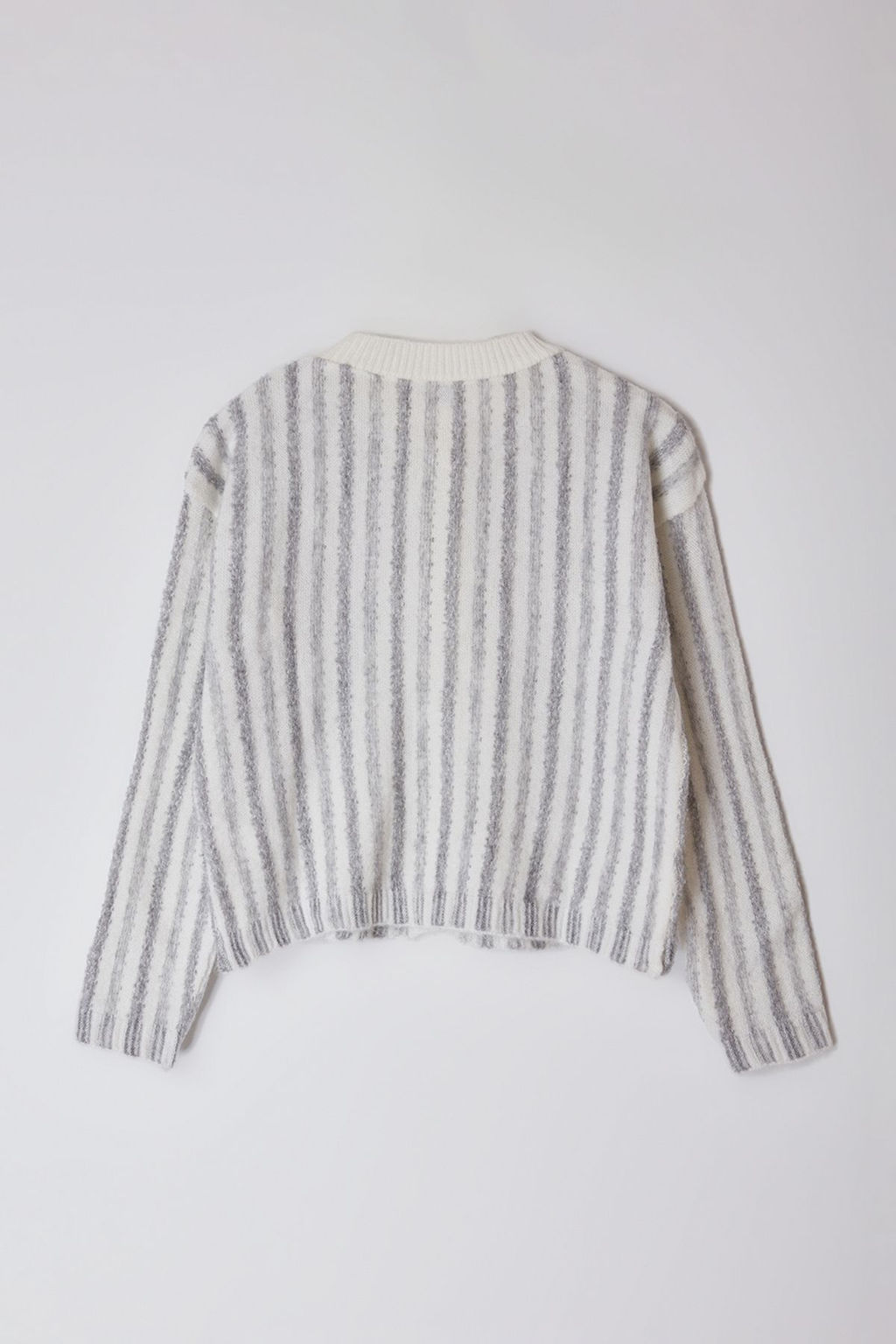 Ekru Yumusak Dokulu Ceket Gorunumlu Triko H?rka TWOAW25HI00016 - Trendyolmilla фото 7