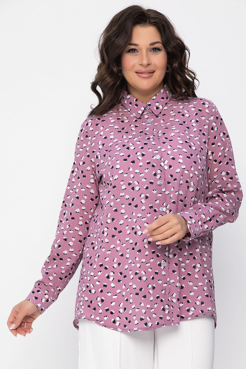 Рубашка Надель  (белая/собаки) Б13843-16М - Lt collection фото 9