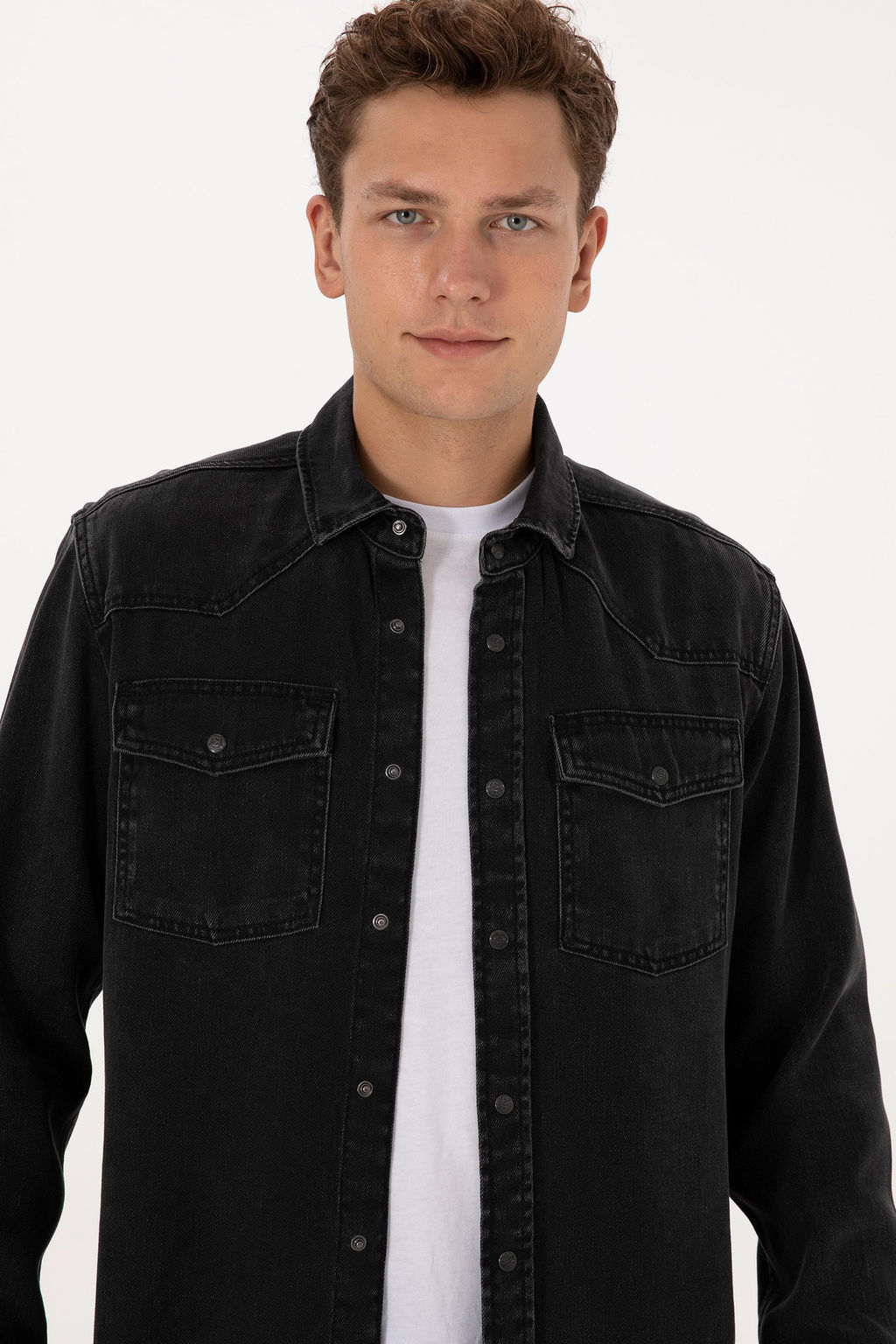 Erkek Siyah Jean G_mlek - U.s. polo assn фото 2